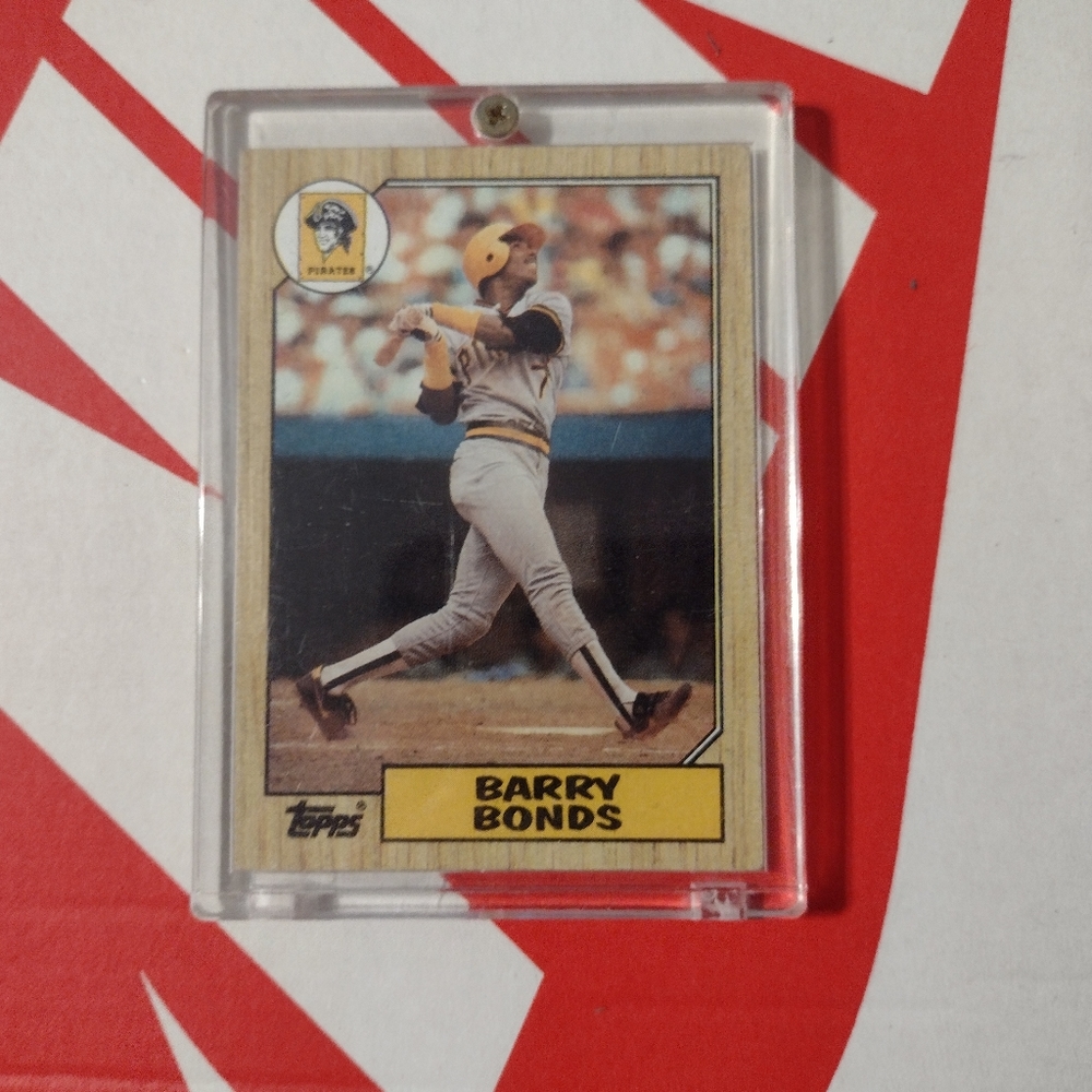 Barry bonds Topps rookie